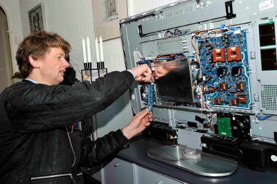 Montering af satellitmodul