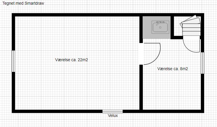 Nygade 6D 1 sal plan